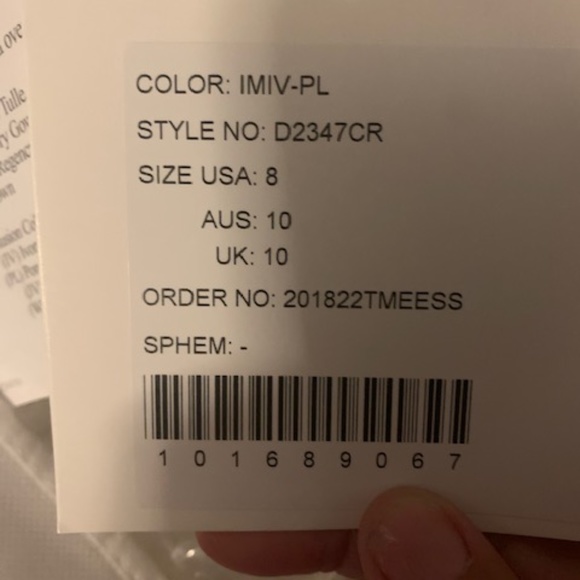 Essence of Australia Wedding Dress